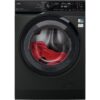 AEG 7000 Series LWR7416U6UD 10 kg Washer Dryer - Black, Black