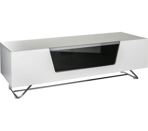 ALPHASON Chromium 2 1200 TV Stand - White, White