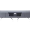 ALPHASON Chromium 2 1600 TV Stand - Grey, Silver/Grey