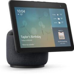 AMAZON Echo Show 10 (3rd Gen) Smart Display with Alexa - Black, Black