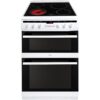 AMICA AFC6550WH 60 cm Electric Ceramic Cooker - White, White