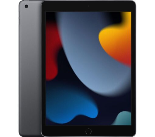 APPLE 10.2" iPad (2021) - 256 GB, Space Grey, Silver/Grey