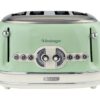 ARIETE Vintage 156 4-Slice Toaster - Green