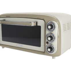 ARIETE Vintage 979 Electric Mini Oven - Cream, Brown,Cream