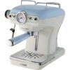 ARIETE Vintage Espresso 1389 Coffee Machine - Blue, White,Blue