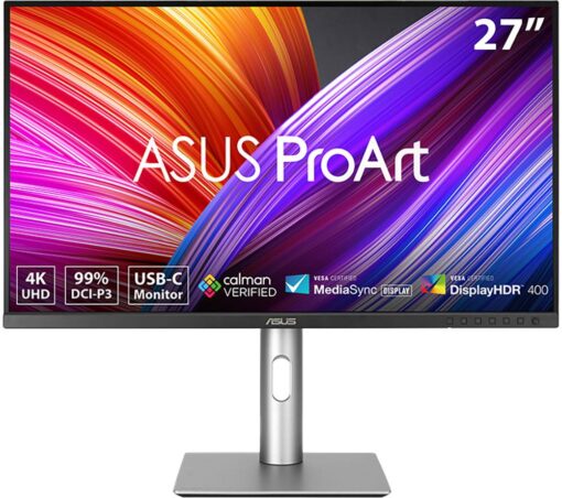 ASUS ProArt PA279CRV 4K Ultra HD 27" IPS LCD Monitor - Black, Black,Silver/Grey