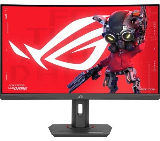 ASUS ROG Strix XG27WCS Quad HD 27" Curved VA LED Gaming Monitor - Black, Black