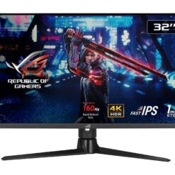 ASUS ROG Strix XG32UQ 4K Ultra HD 32" IPS LCD Gaming Monitor - Black, Black