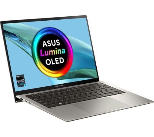 ASUS Zenbook S 13 OLED 13.3" Laptop - Intel®Core™ i7, 1 TB SSD, Grey, Silver/Grey