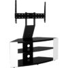 AVF Como FSL1174COGW TV Stand with Bracket - White, White