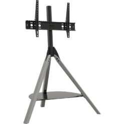 AVF Hoxton FSL1000HOXGB Tripod TV Stand with Bracket - Black & Grey, Silver/Grey,Black