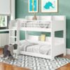 Abby Single (3') Standard Bunk Bed with Bookcase