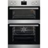 Aeg SurroundCook DCB535060M Electric Double Oven - Stainless Steel, Stainless Steel