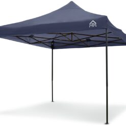 All Seasons 3m x 3m Pop Up Garden Gazebo - Navy Blue