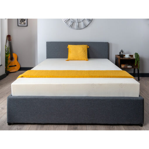 Altemos Upholstered Ottoman Storage Bed with Mattress