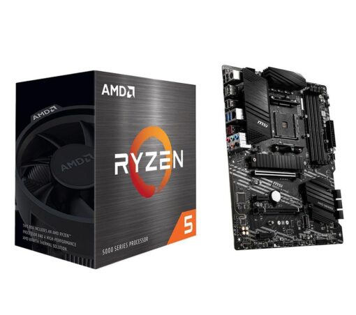 Amd Ryzen™ 5 5600 Processor & B550-A PRO AM4 Motherboard Bundle