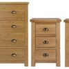 Argos Home Kent 2 Bedsides & 4 Drawer Set - Oak