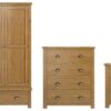 Argos Home Kent 3 Piece 2 Door Wardrobe Set - Oak