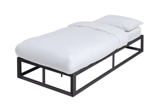 Argos Home Platform Single Metal Bed Frame - Black