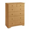 Argos Nordic 4 + 2 Drawer Chest - Pine