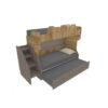 Armistead Standard Bunk Bed with Trundle