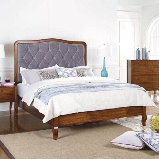 Audrey Bed in Red Chestnut