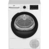 BEKO BM3T3833W 8 kg Heat Pump Tumble Dryer - White, White