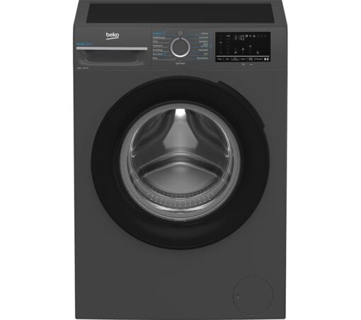 BEKO BM3WT4841IA 8 kg 1400 Spin Washing Machine - Anthracite, White