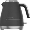 BEKO Cosmopolis WKM8307B Jug Kettle - Black & Chrome, Silver/Grey,Black