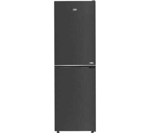 BEKO HarvestFresh CNG5692VPZ 50/50 Fridge Freezer - Black Steel, Black