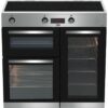 BEKO KDVI90X 90 cm Electric Range Cooker - Stainless Steel, Stainless Steel