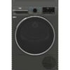 BEKO Pro B5T4923IG 9 kg Heat Pump Tumble Dryer - Graphite, Silver/Grey