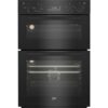 BEKO RecycledNet BBDF22300B Electric Double Oven - Black, Black