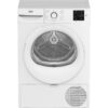 BEKO b300 BM3T3822W 8 kg Heat Pump Tumble Dryer - White, White