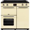 BELLING Kensington 90 cm Electric Induction Range Cooker - Cream & Chrome, Cream