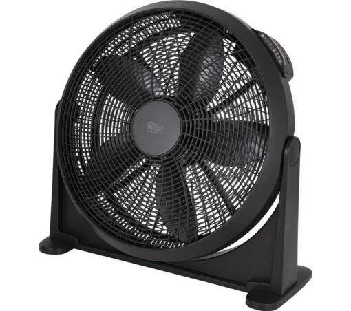 BLACK DECKER BXFF53001GB 20" Turbo Fan - Black, Black