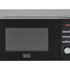 BLACK DECKER BXMZ24040GB Solo Microwave - Black, Black