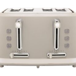 BLACK DECKER BXTO20080GB 4-Slice Toaster - Grey