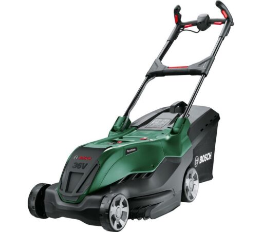 BOSCH AdvancedRotak 36V-44-750 Cordless Rotary Lawn Mower - Green & Black