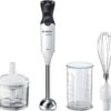 BOSCH ErgoMixx MS6CA4150G Hand Blender - White & Anthracite, White,Black