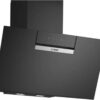 BOSCH Series 4 DWK87FN60B Chimney Smart Cooker Hood - Black, Black