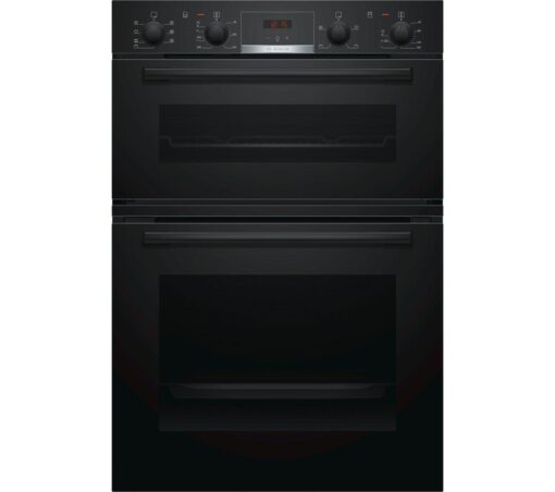 BOSCH Series 4 MBS533BB0B Electric Double Oven - Black, Black