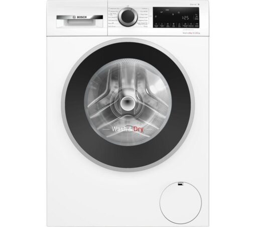 BOSCH Series 6 WNG25401GB 10.5 kg Washer Dryer - White, White