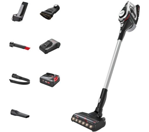 BOSCH Unlimited 8 BCS8224GB Cordless Bagless Vacuum Cleaner - Silver, Silver/Grey