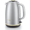 BREVILLE Mostra VKT139 Jug Kettle - Silver & Gold, Silver/Grey,Gold