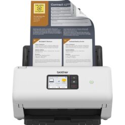 BROTHER ADS-4500W Document Scanner, Silver/Grey