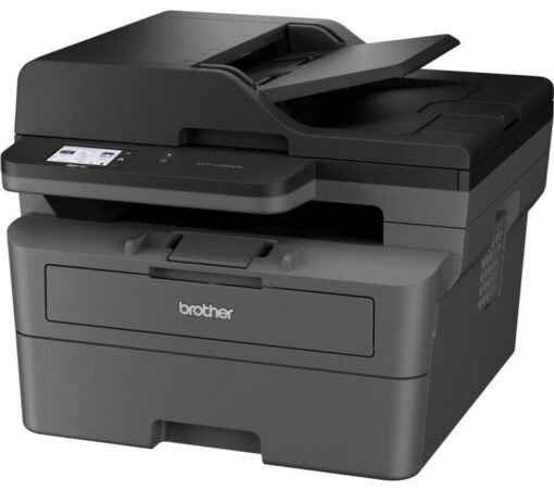 BROTHER MFCL2860DWE Monochrome All-in-One Wireless Laser Printer with Fax, Black