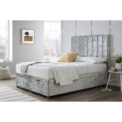 Bakersfield Gai End Lift Ottoman Bed with 54" Floorstanding Headboard