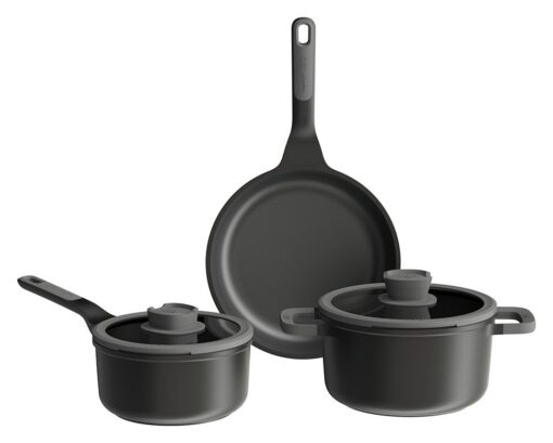 Berghoff Stone 3 Piece Non Stick Aluminium Pan Set