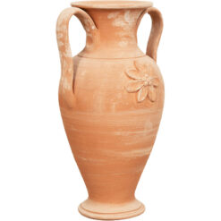 Biscottini - Roman Terracotta Amphora 100% Made in Italy Entirely Handmade Outdoor Vase